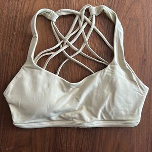 Light Yellow Free To Be Sport Bra